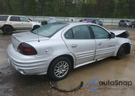 2001 Pontiac Grand Am Se z USA, uszkodzony, nr VIN 1G2NE52T61M642054